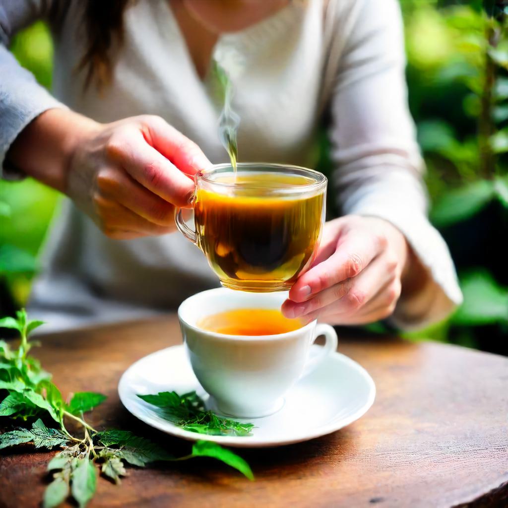can you drink herbal tea while fasting